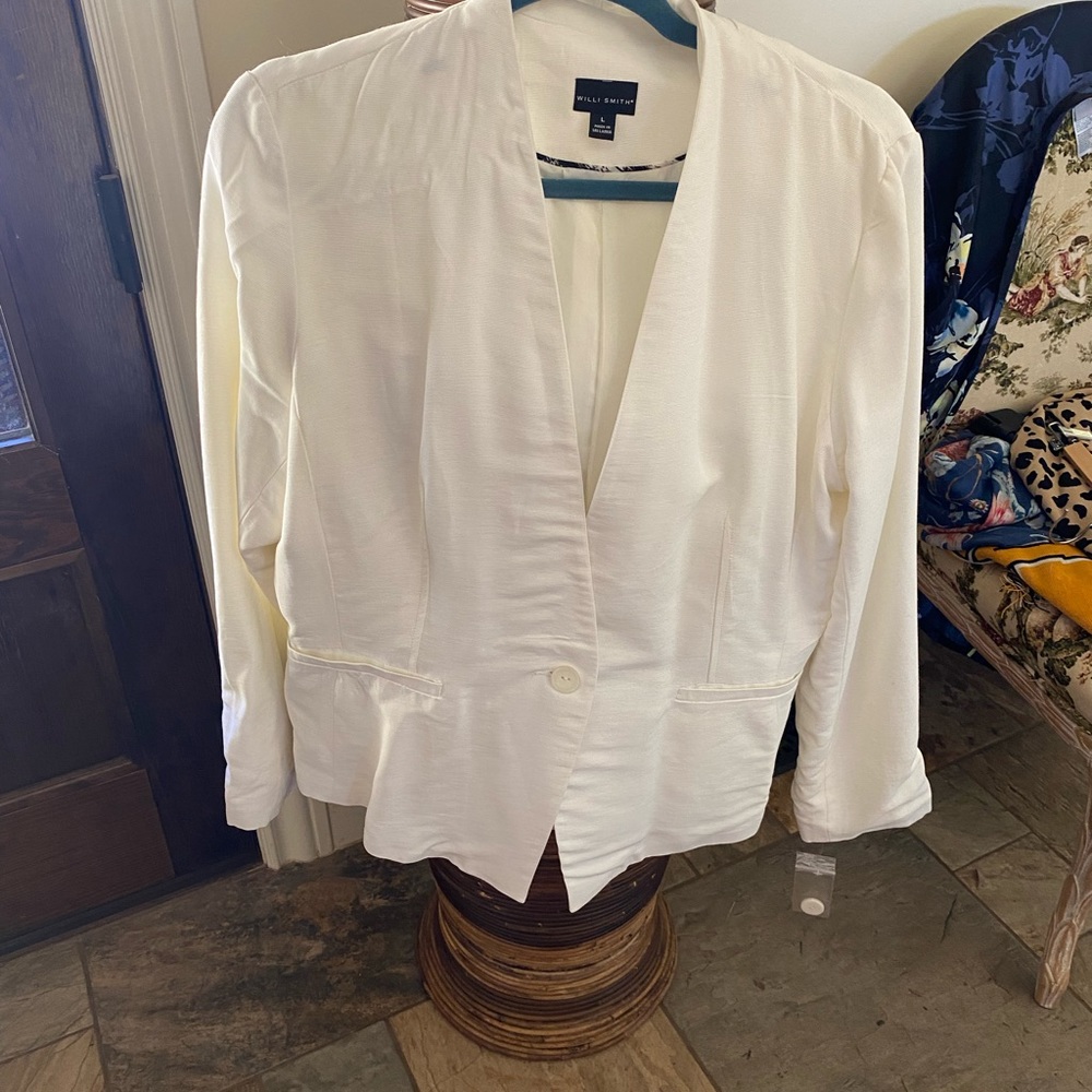 Willi Smith off white jacket